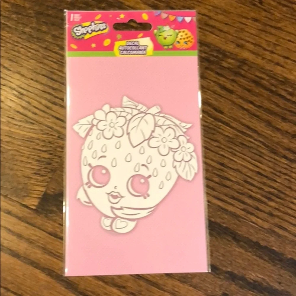Shopkins Decals (set of 8) - 29 total pieces